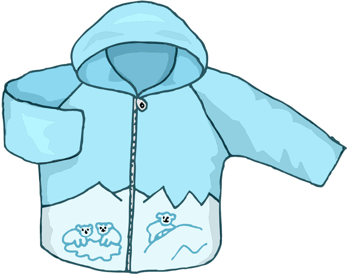 winter jacket clipart - photo #1
